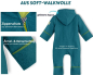 Preview: 40/40 ANU - SOFT-Walkwolle - Farbe: aqua
